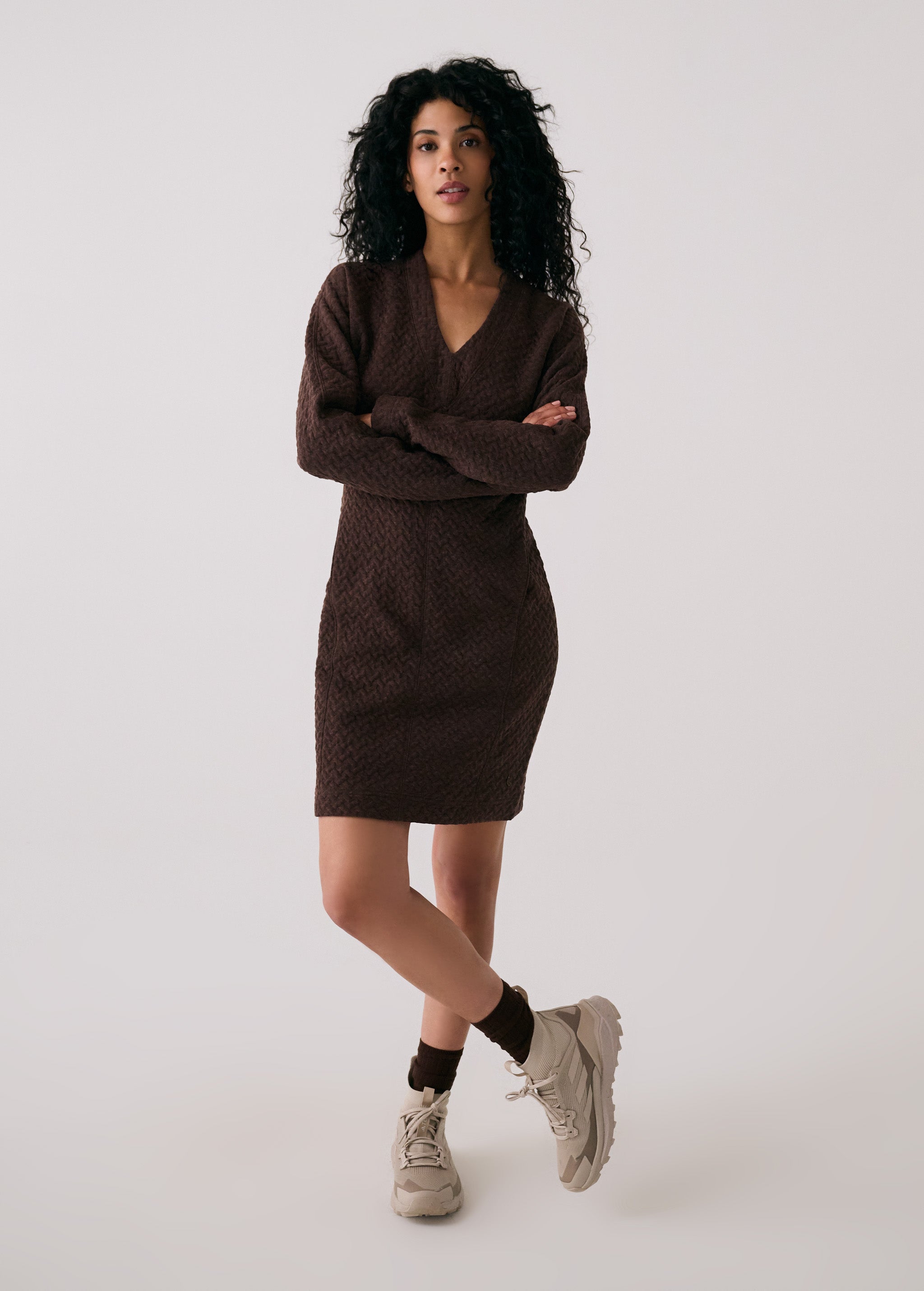 Clover 2 V-Neck Dress | Women Dresses & Jumpsuits