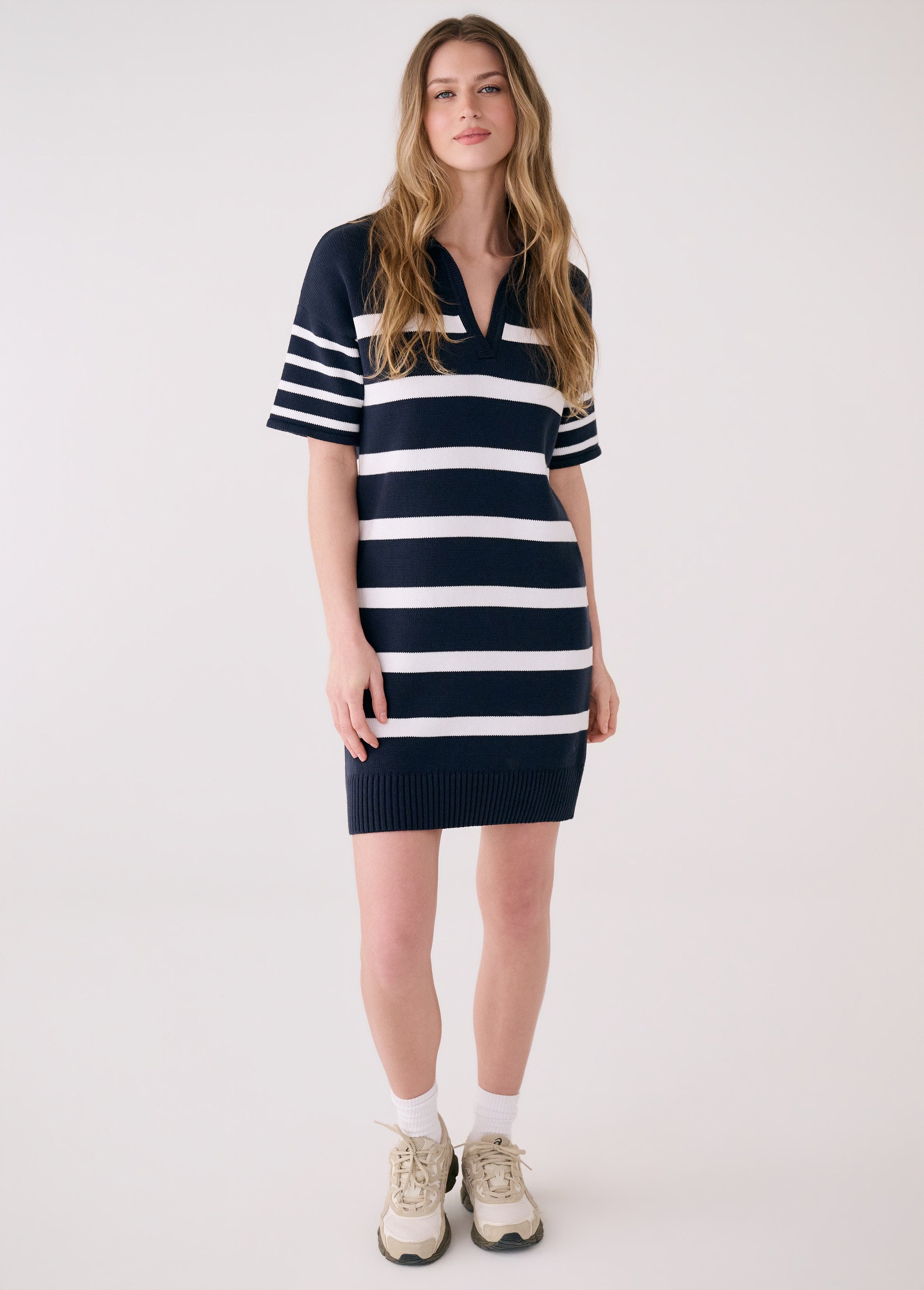 Lol - Club Polo Dress - Polo Stripe Outerspace Lol - Club Polo Dress - Polo Stripe Outerspace