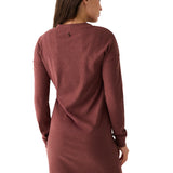 Robe col en V traverse