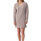 Robe à col en V Colette