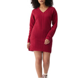 Robe à col en V Colette