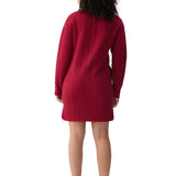 Robe à col en V Colette