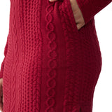 Robe à col en V Colette