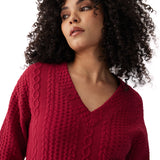 Robe à col en V Colette
