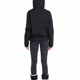 Lolë Kylee Synth Down Jacket in black — complete with an inner pocket, in a relaxed silhouette