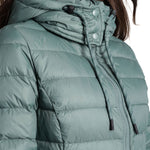 Lolë Emeline Down Jacket in blue — embrace the outdoors in style and comfort with the Emeline Down Jacket