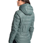 Lolë Emeline Down Jacket in blue — embrace the outdoors in style and comfort with the Emeline Down Jacket