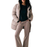 Modern Puffer Synth Down Jacket