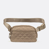 Lolë Jamie Quilted Bag in Fossil taupe