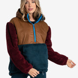 Haut à capuchon surdimensionné Yana