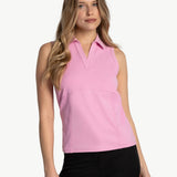 Step Up Polo Tank Top