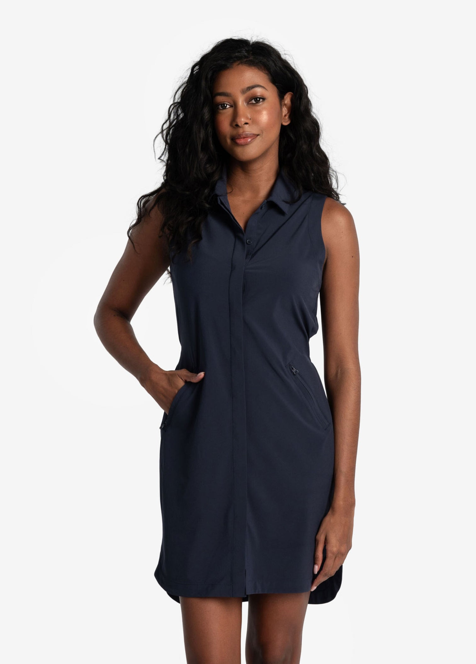 Girlfriend Shirt Dress // Olivine