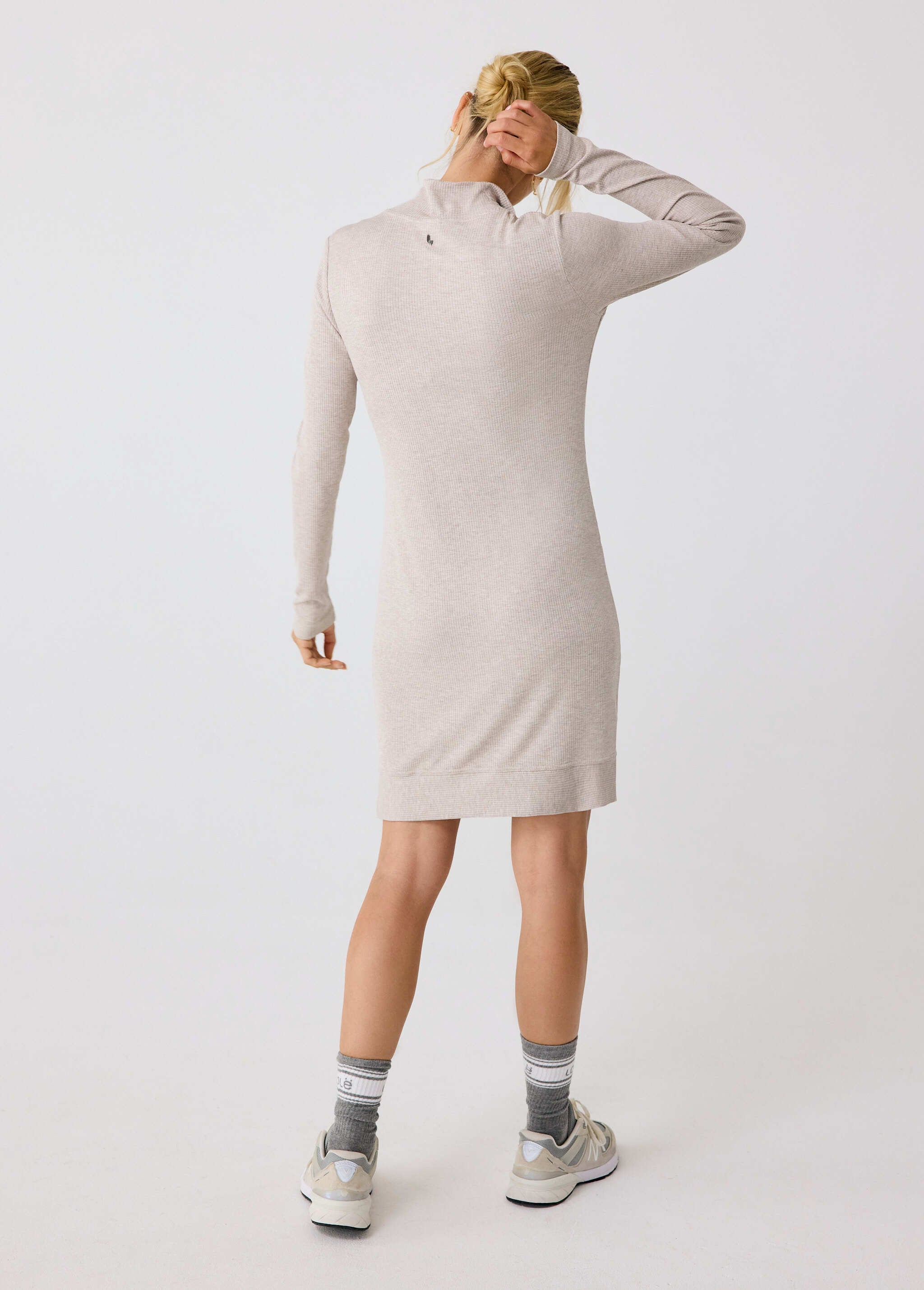 ribbed zip dress Oqq Women's 2 Piece Dresses Sexy Ribbed Zip Front Short Sleeve Stretch Tops Mini Dress, Size: Large
