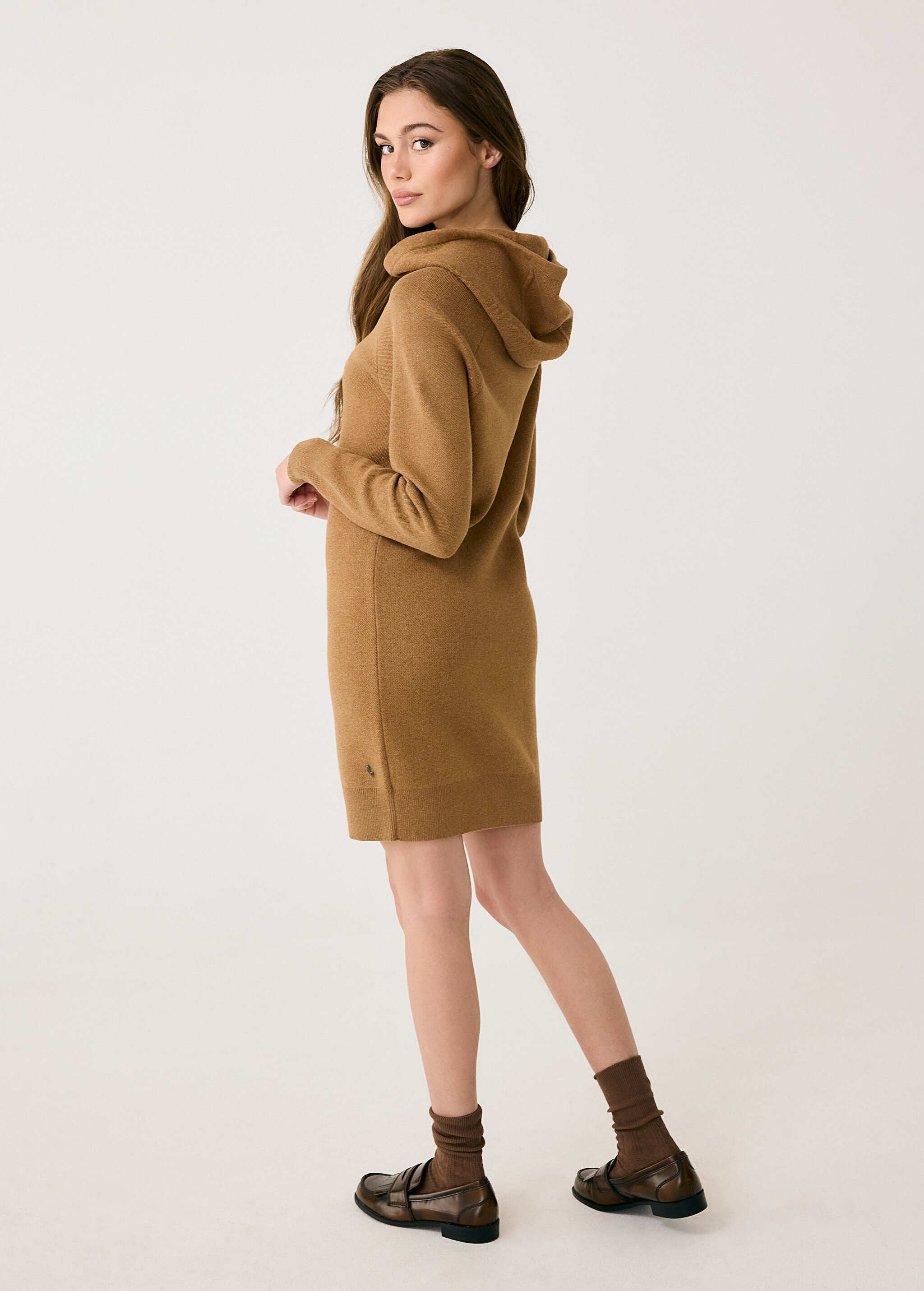 hooded sweater dress Willow Hoodie Dress