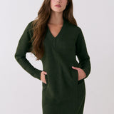 Robe col en V Clover