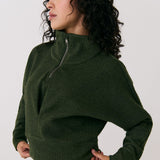 Clover Half Zip Top