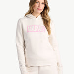Lolë Marvel Icon Pullover Hoodie in cream