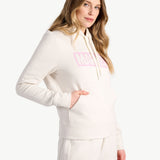 Lolë Marvel Icon Pullover Hoodie in cream
