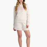 Lolë Marvel Icon Pullover Hoodie in cream