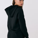 Spacer Long Sleeve Tunic Hoodie