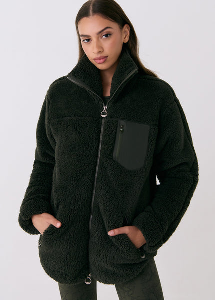 Yana Teddy Zip Jacket | Teddy Sweater Jackets – Lole Yana Teddy Zip Jacket | Teddy Sweater Jackets – Lole