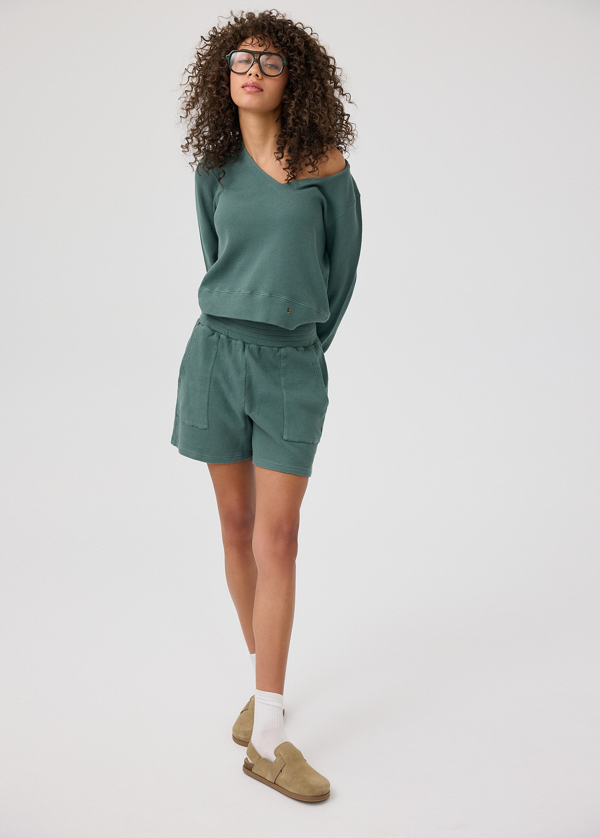 Lolë Solstice Shirt in blue