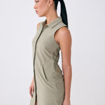 lole shirt dress Olivie Tech Shirt Dress