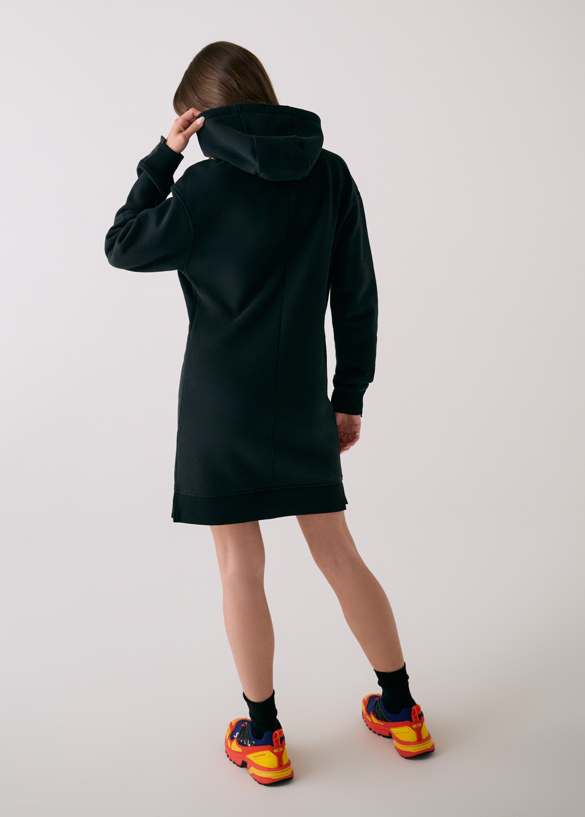 Yonder Hoodie Dress | Women's Cozy Fleece Dress | Comfort & Style Lole Yonder Hoodie Dress | Women's Cozy Fleece Dress | Comfort & Style Lole