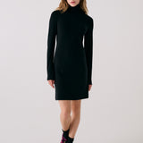 Dynamic Turtleneck Dress