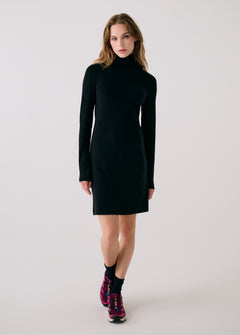 Dynamic Turtleneck Dress