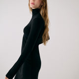 Dynamic Turtleneck Dress