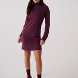 Dynamic Turtleneck Dress