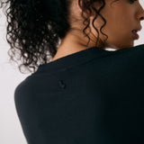 Robe col en V traverse