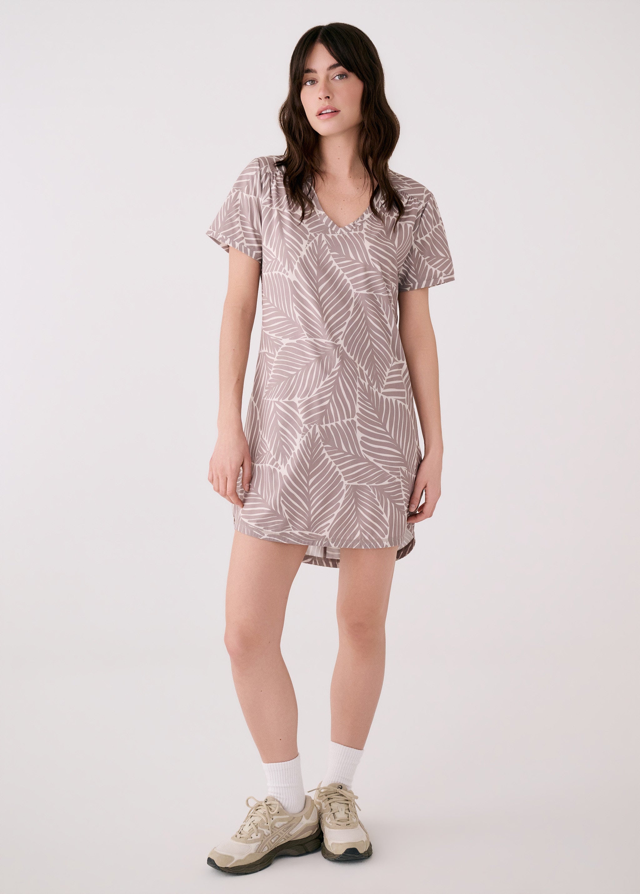 Olivie V Neck Dress