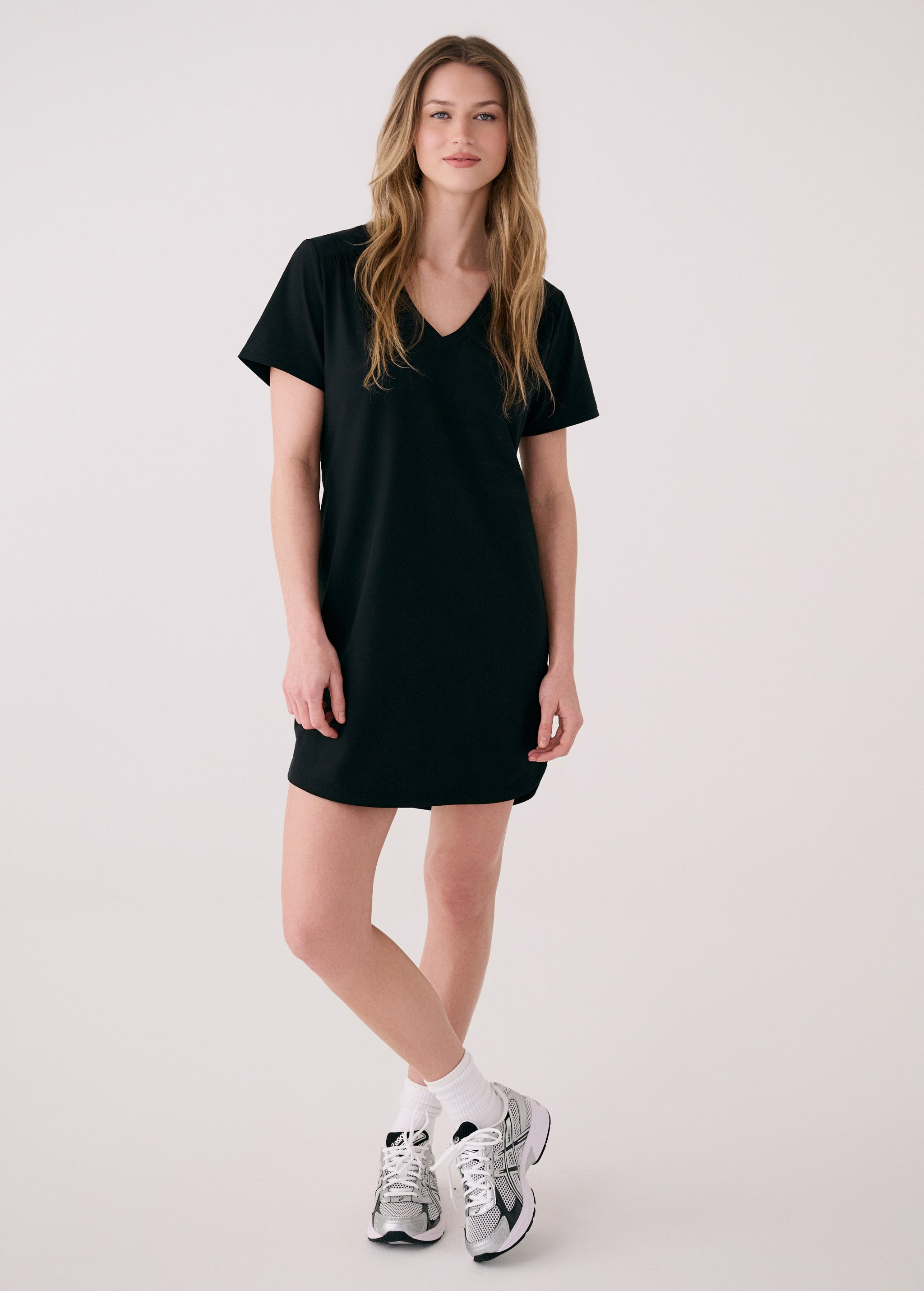Olivie V Neck Dress