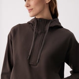 Chandail à capuchon demi-zip Mindset