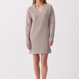 Robe à col en V Colette