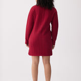 Robe à col en V Colette