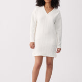 Robe à col en V Colette