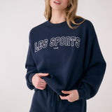 College Crew Neck Pullover