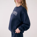 College Crew Neck Pullover