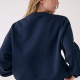 College Crew Neck Pullover