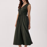 Momentum Ruched Midi Dress
