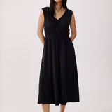 Momentum Ruched Midi Dress