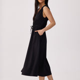 Momentum Ruched Midi Dress