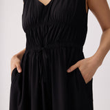 Momentum Ruched Midi Dress