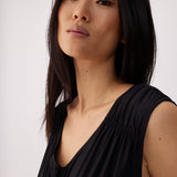Momentum Ruched Midi Dress