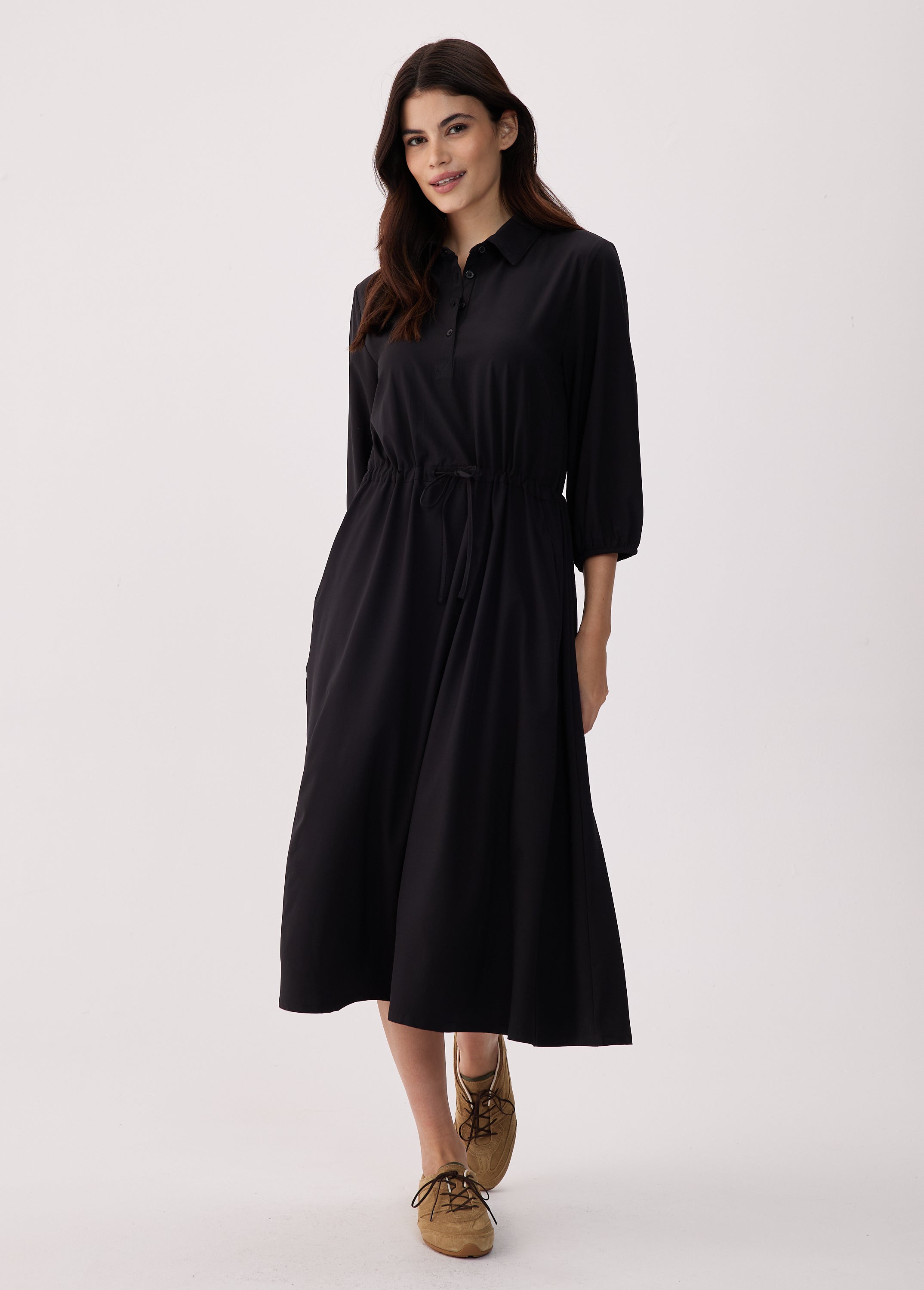 Momentum Polo Midi Dress