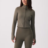 Serene Cropped Jacket