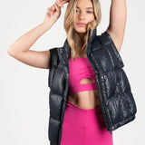 Rose Synth Down Vest